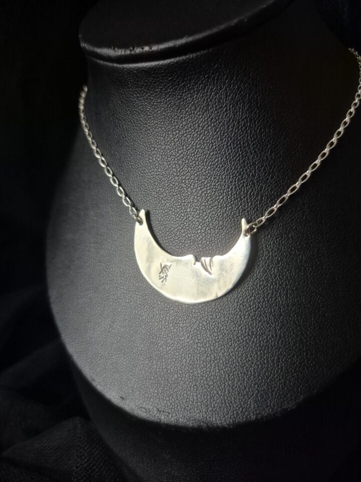Man in the Moon Necklace