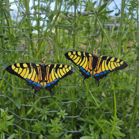 Swallowtail Butterfly Earrings
